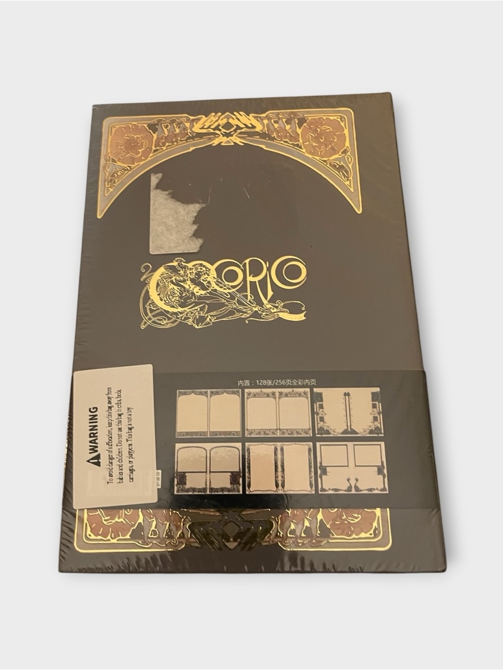 Beautiful Gilded Hardcover Journal, 256 Color Pages, 5x7 Alphonse Mucha Primrose - Picture 9 of 12